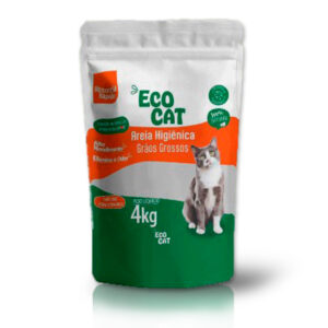 Areia Higiênica EcoCat Grãos Grossos